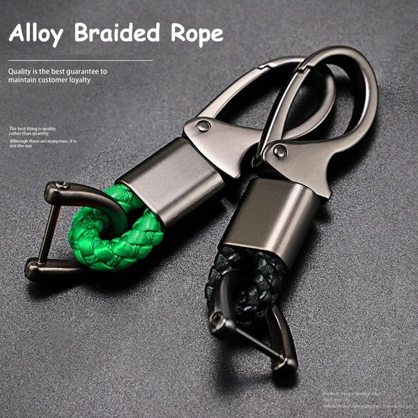 Planet Gates 2023 Custom LOGO Motorcycle Braided Rope Keyring Metal Keychain For Kawasaki Versys 650 1000 X300 300X VERSYS1000SE 2018-2023