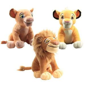 Planet Gates 2023 New 30cm Lion King And Son Simba Soft Kids Doll Young Simba Stuffed Animals Plush Children Toy Christmas Gifts