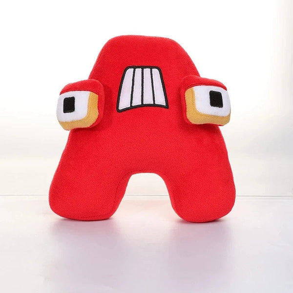 Planet Gates 2023 NEW Alphabet Lore Plush Toy Anime Doll 26 English Letters Stuffed Toys Children Montessori Numbers 0-9 Doll Toy Plush Gifts