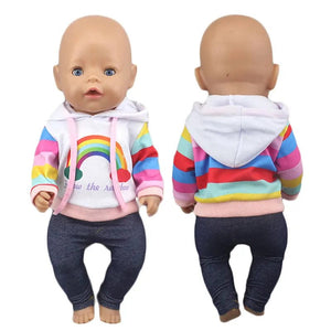 Planet Gates 2023 New Cute frog Suits Fit For 43cm Baby Doll 17 Inch Reborn Baby Doll Clothes