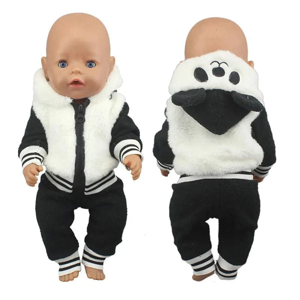 Planet Gates 2023 New Cute frog Suits Fit For 43cm Baby Doll 17 Inch Reborn Baby Doll Clothes
