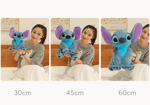 Planet Gates 2023 New Disney Stitch Angel Plush Toy Kawaii Lilo & Stitch Cartoon Stuffed Doll Stress Relief Pillow Comfort Toy Kids Xmas Gift