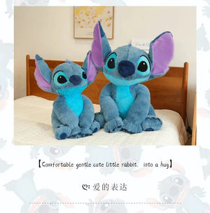Planet Gates 2023 New Disney Stitch Angel Plush Toy Kawaii Lilo & Stitch Cartoon Stuffed Doll Stress Relief Pillow Comfort Toy Kids Xmas Gift