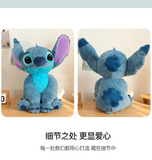 Planet Gates 2023 New Disney Stitch Angel Plush Toy Kawaii Lilo & Stitch Cartoon Stuffed Doll Stress Relief Pillow Comfort Toy Kids Xmas Gift