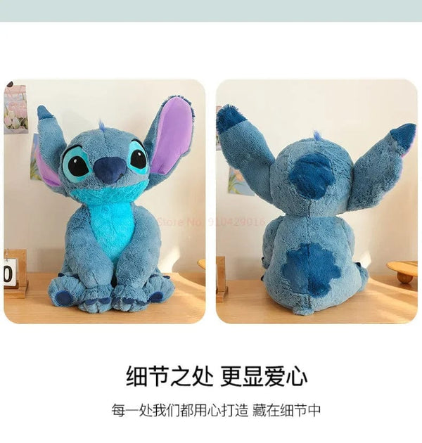 Planet Gates 2023 New Disney Stitch Angel Plush Toy Kawaii Lilo & Stitch Cartoon Stuffed Doll Stress Relief Pillow Comfort Toy Kids Xmas Gift