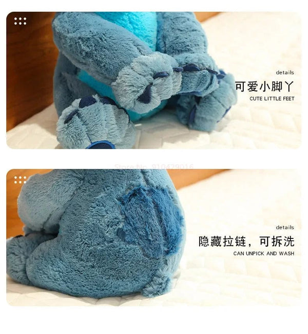 Planet Gates 2023 New Disney Stitch Angel Plush Toy Kawaii Lilo & Stitch Cartoon Stuffed Doll Stress Relief Pillow Comfort Toy Kids Xmas Gift