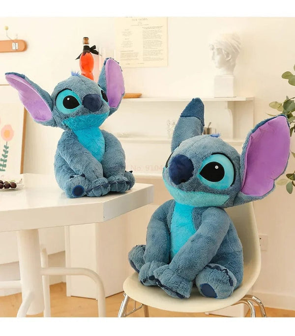 Planet Gates 2023 New Disney Stitch Angel Plush Toy Kawaii Lilo & Stitch Cartoon Stuffed Doll Stress Relief Pillow Comfort Toy Kids Xmas Gift