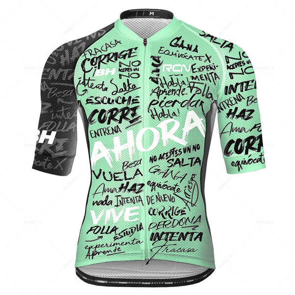 Planet Gates 2023 New Rcn Cycling Jersey Summer Set Team Bicycle Clothing Road Bike Suit Bike Bib Shorts MTB Maillot Ciclismo Ropa Bicicleta