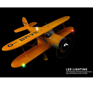 Planet Gates 2023 New WLtoys A300-Beech D17S RC Airplane RTF EPP 4CH Biplane Brushless Motor With LED 3D/6G Gyro Version Mode1/Mode2 Swith