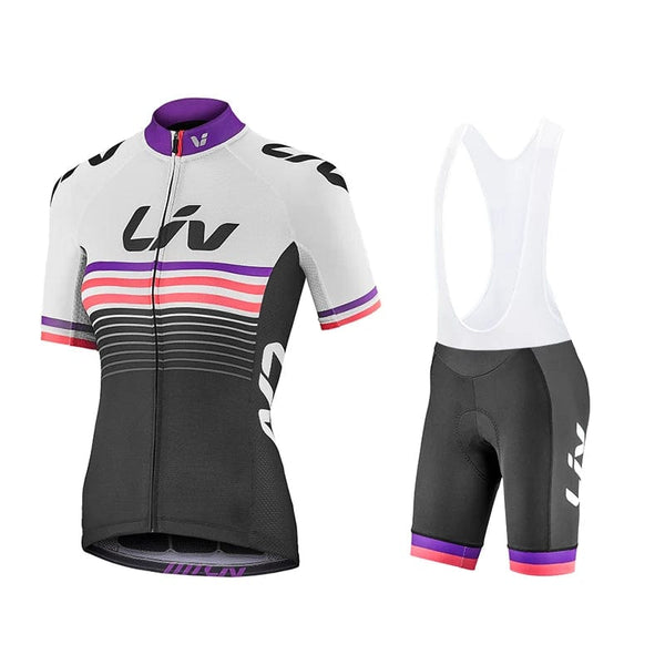 Planet Gates 2023 Pro Team Women LIV Cycling Set Summer Women MTB Bike Cycling Clothing Bicycle Clothes Ropa Ciclismo Cycling Jersey Set