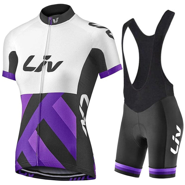 Planet Gates 2023 Pro Team Women LIV Cycling Set Summer Women MTB Bike Cycling Clothing Bicycle Clothes Ropa Ciclismo Cycling Jersey Set