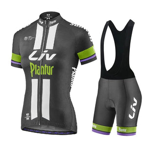 Planet Gates 2023 Pro Team Women LIV Cycling Set Summer Women MTB Bike Cycling Clothing Bicycle Clothes Ropa Ciclismo Cycling Jersey Set