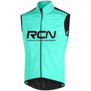 Planet Gates 2023 Rcn Pro Team Men Summer Windproof Cycling Jersey Vest Bike Sleeveless Lightweight Breathable Vest Bicycle Cloting Ciclismo