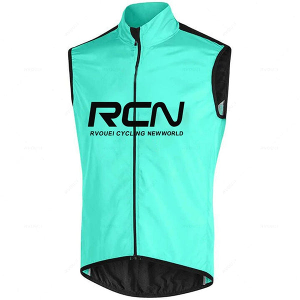 Planet Gates 2023 Rcn Pro Team Men Summer Windproof Cycling Jersey Vest Bike Sleeveless Lightweight Breathable Vest Bicycle Cloting Ciclismo