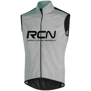 Planet Gates 2023 Rcn Pro Team Men Summer Windproof Cycling Jersey Vest Bike Sleeveless Lightweight Breathable Vest Bicycle Cloting Ciclismo