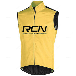 Planet Gates 2023 Rcn Pro Team Men Summer Windproof Cycling Jersey Vest Bike Sleeveless Lightweight Breathable Vest Bicycle Cloting Ciclismo