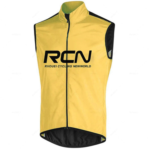 Planet Gates 2023 Rcn Pro Team Men Summer Windproof Cycling Jersey Vest Bike Sleeveless Lightweight Breathable Vest Bicycle Cloting Ciclismo