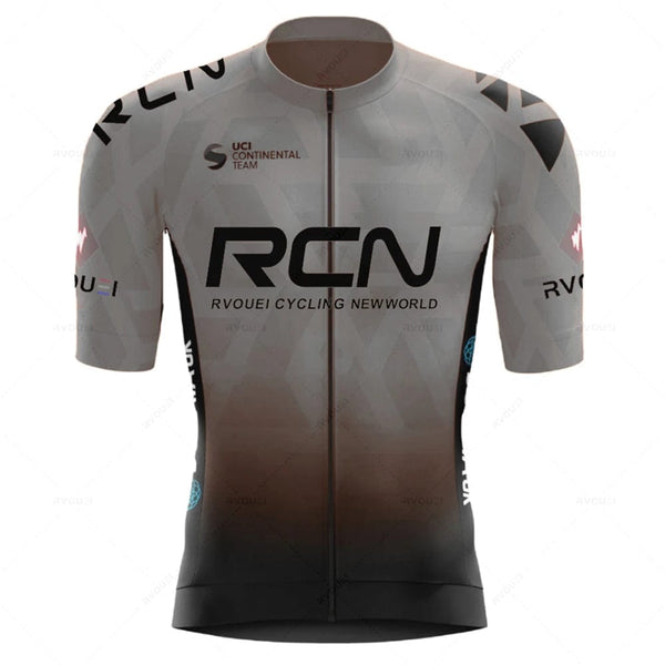 Planet Gates 2023 RCN Team Cycling Jersey Set Summer Breathable Road Bicycle Suit Riding Uniform Bike MTB Clothing New Sports Cycling Kits