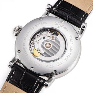 Planet Gates 2023 Sugess Watch of Men Automatic Mechanical Moon-Phase Wristwatches Power Reserved  Sapphire WaterResistant Tianjin Movement