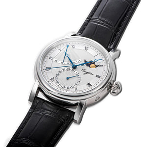 Planet Gates 2023 Sugess Watch of Men Automatic Mechanical Moon-Phase Wristwatches Power Reserved  Sapphire WaterResistant Tianjin Movement