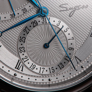 Planet Gates 2023 Sugess Watch of Men Automatic Mechanical Moon-Phase Wristwatches Power Reserved  Sapphire WaterResistant Tianjin Movement