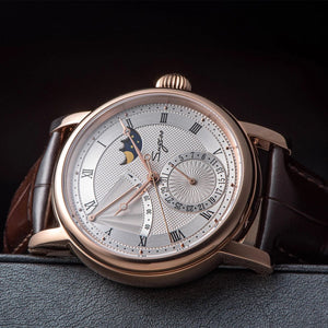 Planet Gates 2023 Sugess Watch of Men Automatic Mechanical Moon-Phase Wristwatches Power Reserved  Sapphire WaterResistant Tianjin Movement