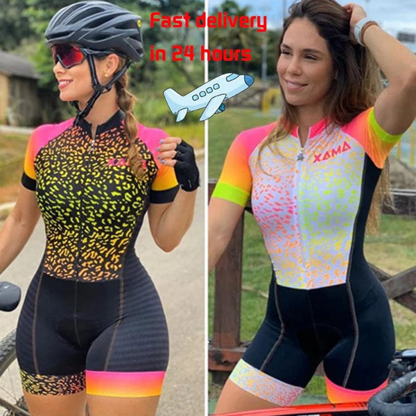 Planet Gates 2023 XAMA Pro Low Price Women's Profession Triathlon Suit Clothes Biking Skinsuits Coupa De Ciclismo Rompers Jumpsuit 20D Kits