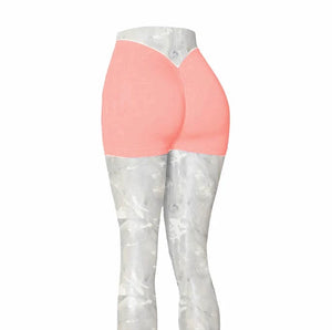 Planet Gates 2024 24Colors Nylon Back V Butt Yoga Pants Women High Waist Fitness Workout Gym Running Scrunch Leggings Shorts Active Wear