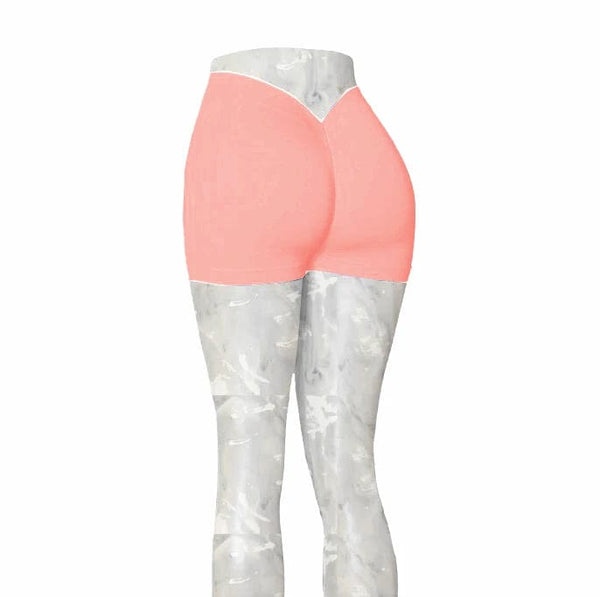 Planet Gates 2024 24Colors Nylon Back V Butt Yoga Pants Women High Waist Fitness Workout Gym Running Scrunch Leggings Shorts Active Wear