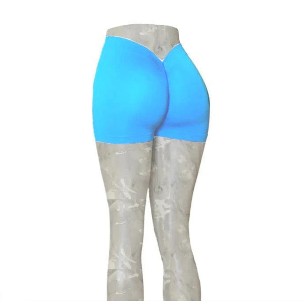 Planet Gates 2024 24Colors Nylon Back V Butt Yoga Pants Women High Waist Fitness Workout Gym Running Scrunch Leggings Shorts Active Wear