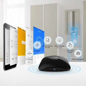 Planet Gates 2024 Broadlink RM4 pro IR RF wifi UNIVERSAL REMOTE Smart Home Automation works with Alexa and Google Home