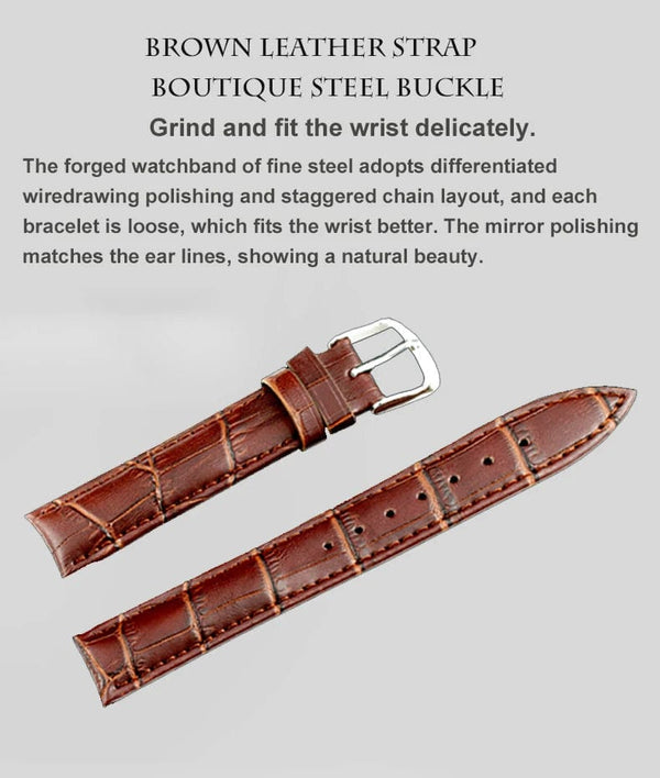 Planet Gates 2024 Men Watches Waterproof Luminous Top Brand Luxury Leather Casual Sports Quartz Wristwatch Military Man Watch For Men relogio