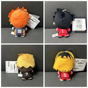 Planet Gates 2024 New 10cm Anime Plush Toy Tobio Kageyama Shoyo Hinata Kuroo Tetsurou Mini Stuffed Toys Pendant Kids Gift