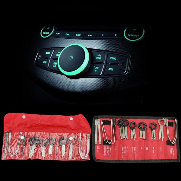 Planet Gates 2024 New 20 Pcs Car Speaker Disassembly Tool Set Auto Stereo Removal Radio Keys Remove