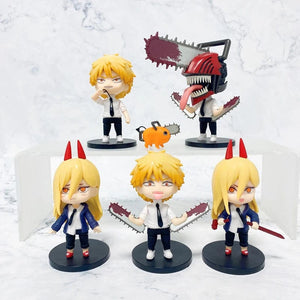 Planet Gates 2024 New Chainsaw Man kuromi Power Action Figurines Anime Figure Chainsaw Man Power Figurine For Children Toys Christmas Gifts