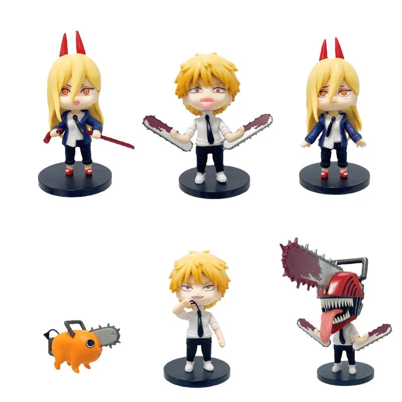 Planet Gates 2024 New Chainsaw Man kuromi Power Action Figurines Anime Figure Chainsaw Man Power Figurine For Children Toys Christmas Gifts