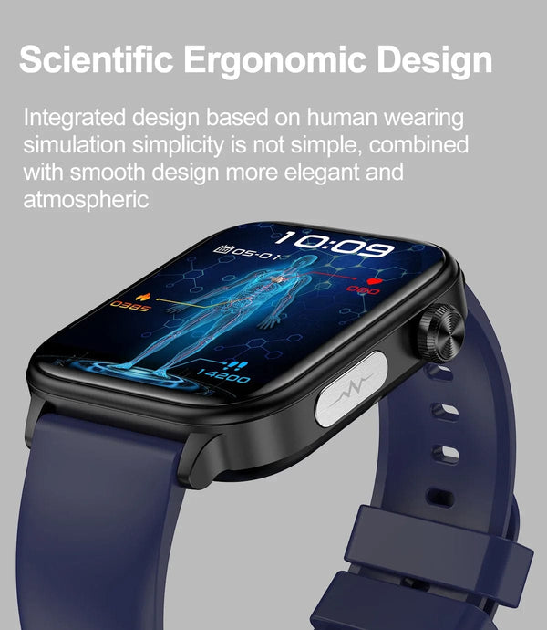 Planet Gates 2024 New ECG+PPG Uric Acid Non-Invasive Blood Glucose Smartwatch Men Bluetooth Call Heart Rate Blood Pressure Smart Watch Women