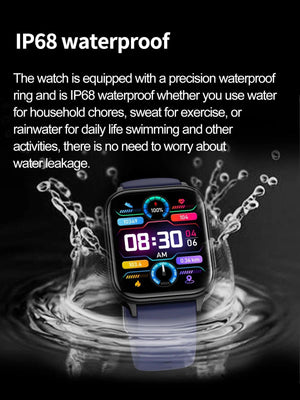 Planet Gates 2024 New ECG+PPG Uric Acid Non-Invasive Blood Glucose Smartwatch Men Bluetooth Call Heart Rate Blood Pressure Smart Watch Women