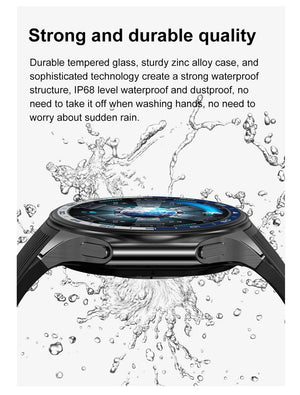 Planet Gates 2024 New For HUAWEI IOS Watch X High-End Business Watch 32G Large Memory Album Smartwatch Men Sports Fitness Waterproof Bracelet