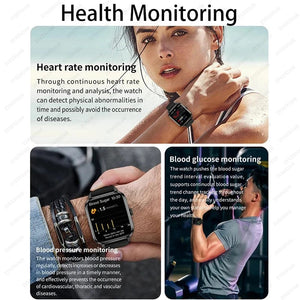 Planet Gates 2024 New For Huawei Xiaomi AMOLED Smart Watch Men Blood Sugar Bluetooth Call GPS Sport Tracker IP68 Waterproof Women Smartwatch