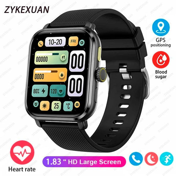 Planet Gates 2024 New For Huawei Xiaomi AMOLED Smart Watch Men Blood Sugar Bluetooth Call GPS Sport Tracker IP68 Waterproof Women Smartwatch