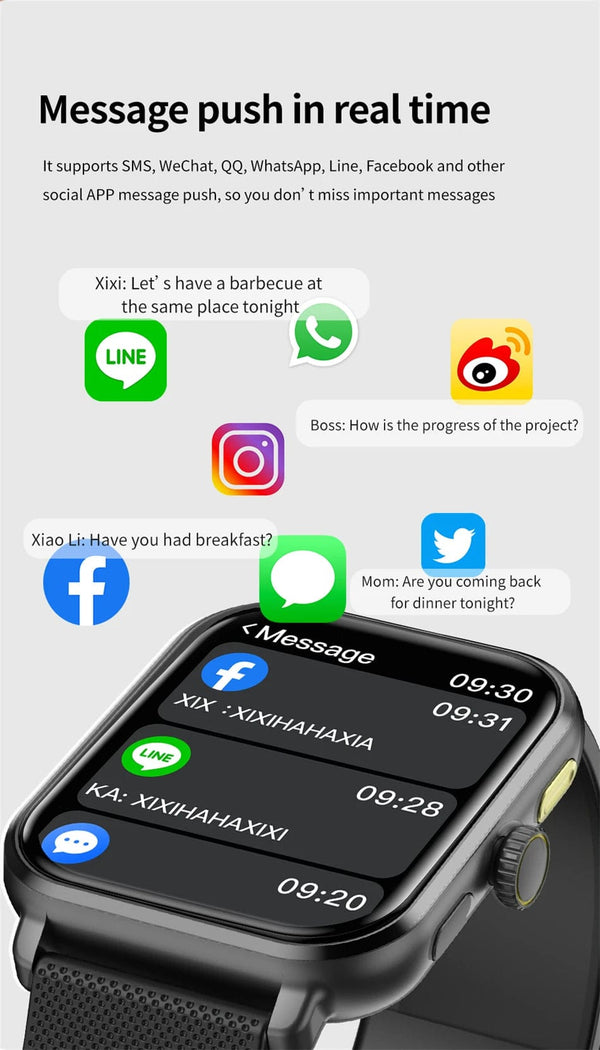 Planet Gates 2024 New For Huawei Xiaomi AMOLED Smart Watch Men Blood Sugar Bluetooth Call GPS Sport Tracker IP68 Waterproof Women Smartwatch