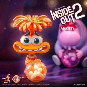 Planet Gates 2024 New Hot Toys Disney Pixar Inside Out 2 Joy Sadness Anger Disgust Cosbi Collectible Figurine Mini Doll Kids Birthday Gift