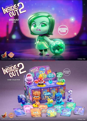 Planet Gates 2024 New Hot Toys Disney Pixar Inside Out 2 Joy Sadness Anger Disgust Cosbi Collectible Figurine Mini Doll Kids Birthday Gift