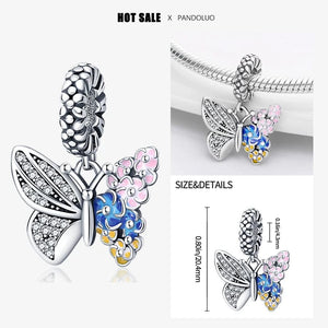 Planet Gates 2024 New in Hot Sale Original Charm Beads Fit Pandach Bracelet For Women 925 Silver Glow Discoloration Pendant Bead Jewelry Gift