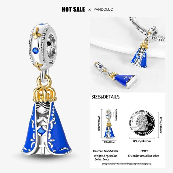 Planet Gates 2024 New in Hot Sale Original Charm Beads Fit Pandach Bracelet For Women 925 Silver Glow Discoloration Pendant Bead Jewelry Gift