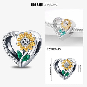 Planet Gates 2024 New in Hot Sale Original Charm Beads Fit Pandach Bracelet For Women 925 Silver Glow Discoloration Pendant Bead Jewelry Gift