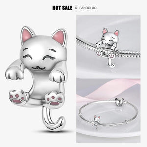 Planet Gates 2024 New in Hot Sale Original Charm Beads Fit Pandach Bracelet For Women 925 Silver Glow Discoloration Pendant Bead Jewelry Gift