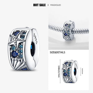 Planet Gates 2024 New in Hot Sale Original Charm Beads Fit Pandach Bracelet For Women 925 Silver Glow Discoloration Pendant Bead Jewelry Gift
