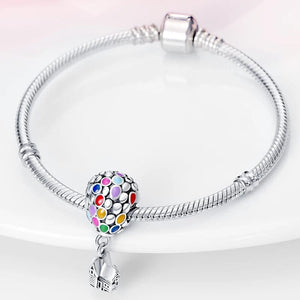 Planet Gates 2024 New in Hot Sale Original Charm Beads Fit Pandach Bracelet For Women 925 Silver Glow Discoloration Pendant Bead Jewelry Gift